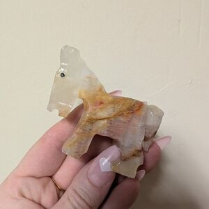 Handcrafted Stone Horse Figurine